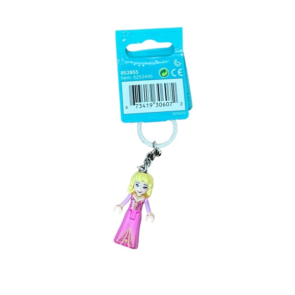 Lego Disney Sleeping Beauty Aurora Keychain - Picture 3 of 6